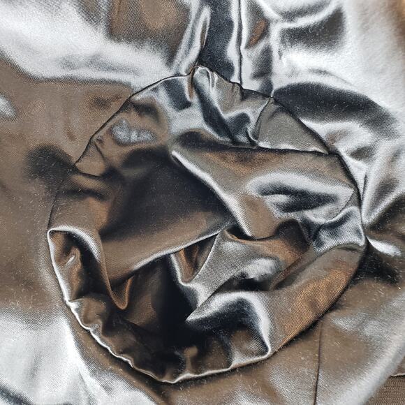 DSCP Quarterback Collection Women's 10R Wool Peacoat Black Overcoat US Navy~ GUC - Picture 5 of 16